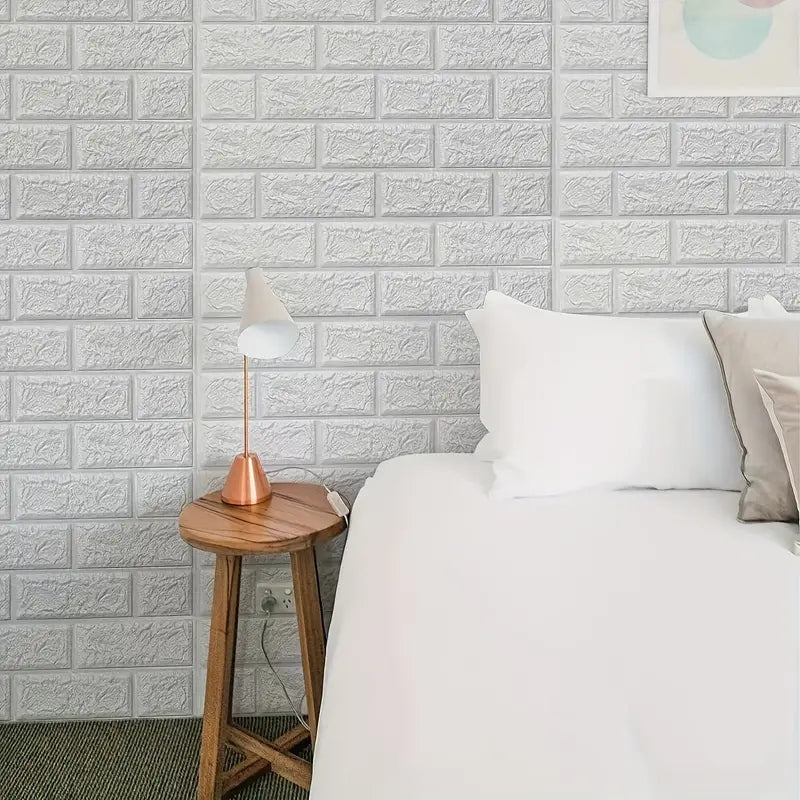 Self-Adhesive Waterproof Wall Wallpaper Sheet (2.3ft × 2.5ft) – Easy DIY Home Decoration