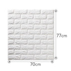 Self-Adhesive Waterproof Wall Wallpaper Sheet (2.3ft × 2.5ft) – Easy DIY Home Decoration